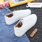 Women White Business Sneakers Fashion Woman's Spring Trend Casual Sport Shoes New Comfort White Platform Ultra Lightweight Walking Non Slip Sneakers Stevvex