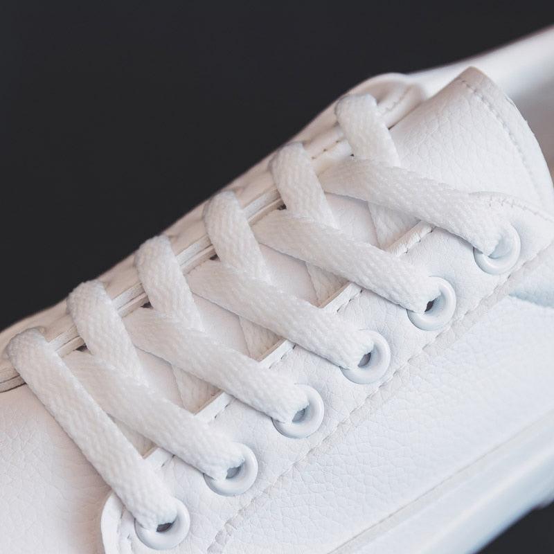 Women White Business Sneakers Fashion Woman's Spring Trend Casual Sport Shoes New Comfort White Platform Ultra Lightweight Walking Non Slip Sneakers Stevvex