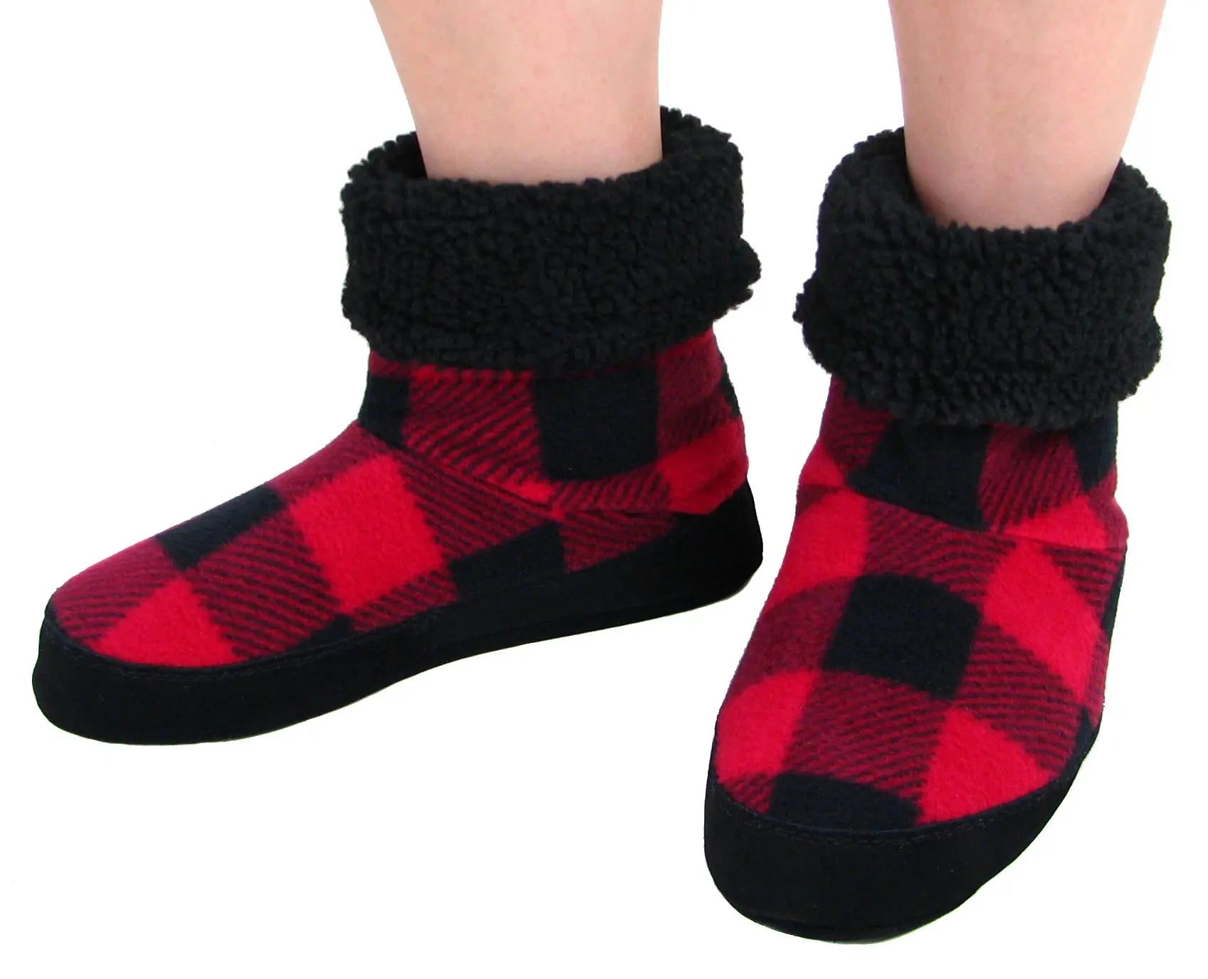 Polar Feet Women's Snugs - Buffalo Plaid Polar Feet® LLC