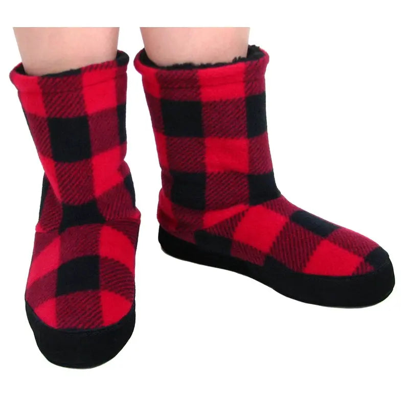 Polar Feet Women's Snugs - Buffalo Plaid Polar Feet® LLC