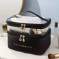 Women's Double Layer Makeup Bag