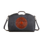 Rustic Mandala Leather Tote Bag Country in My Heart