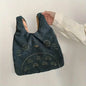 Women's Large Capacity Corduroy Handbag