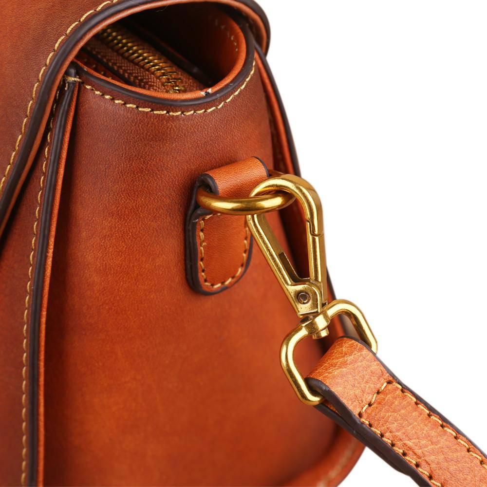 Rustic Elegance Vintage Leather Handbag Country in My Heart