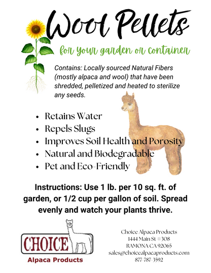PacaGrow Potting Soil Enhanceent Purely Alpaca