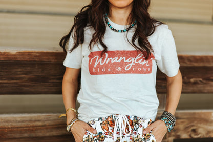 Wranglin Kids & Cows Graphic Tee Wild Junkie