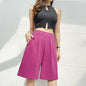 Women's High Waist  Wide Leg Shorts