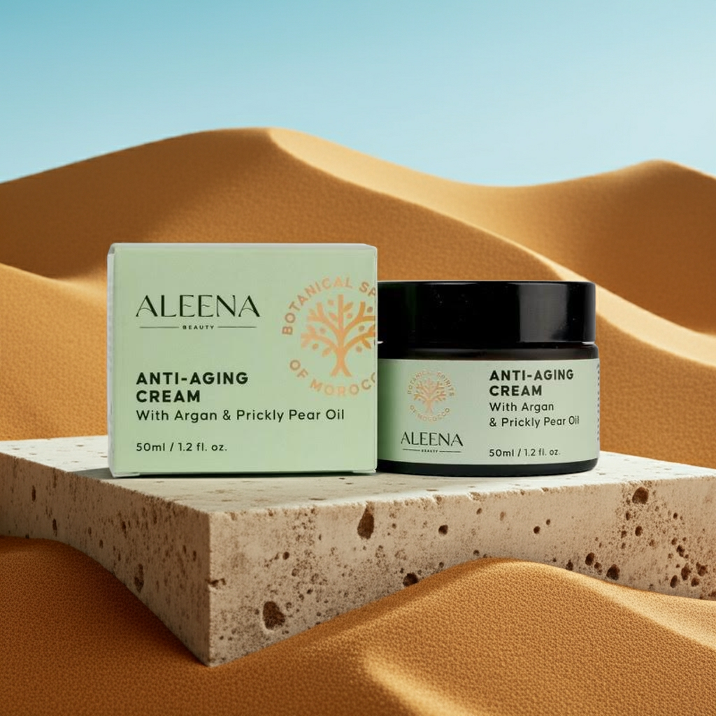 Anti-Aging Cream with Argan & Prickly Pear Oil Nordic Breeze Beauty