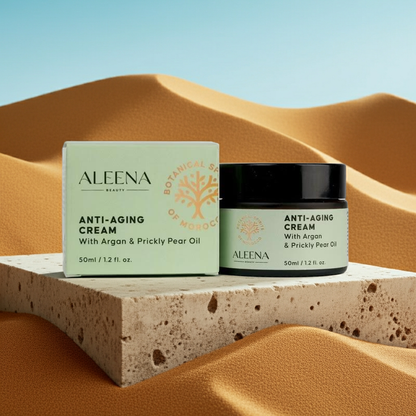 Anti-Aging Cream with Argan & Prickly Pear Oil Nordic Breeze Beauty