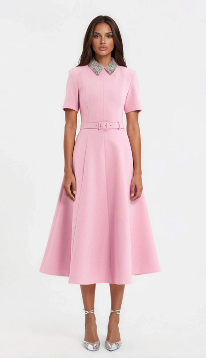 Xena S/S Midi – Pink XO, Tina