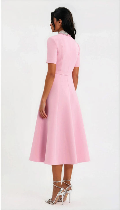 Xena S/S Midi – Pink XO, Tina