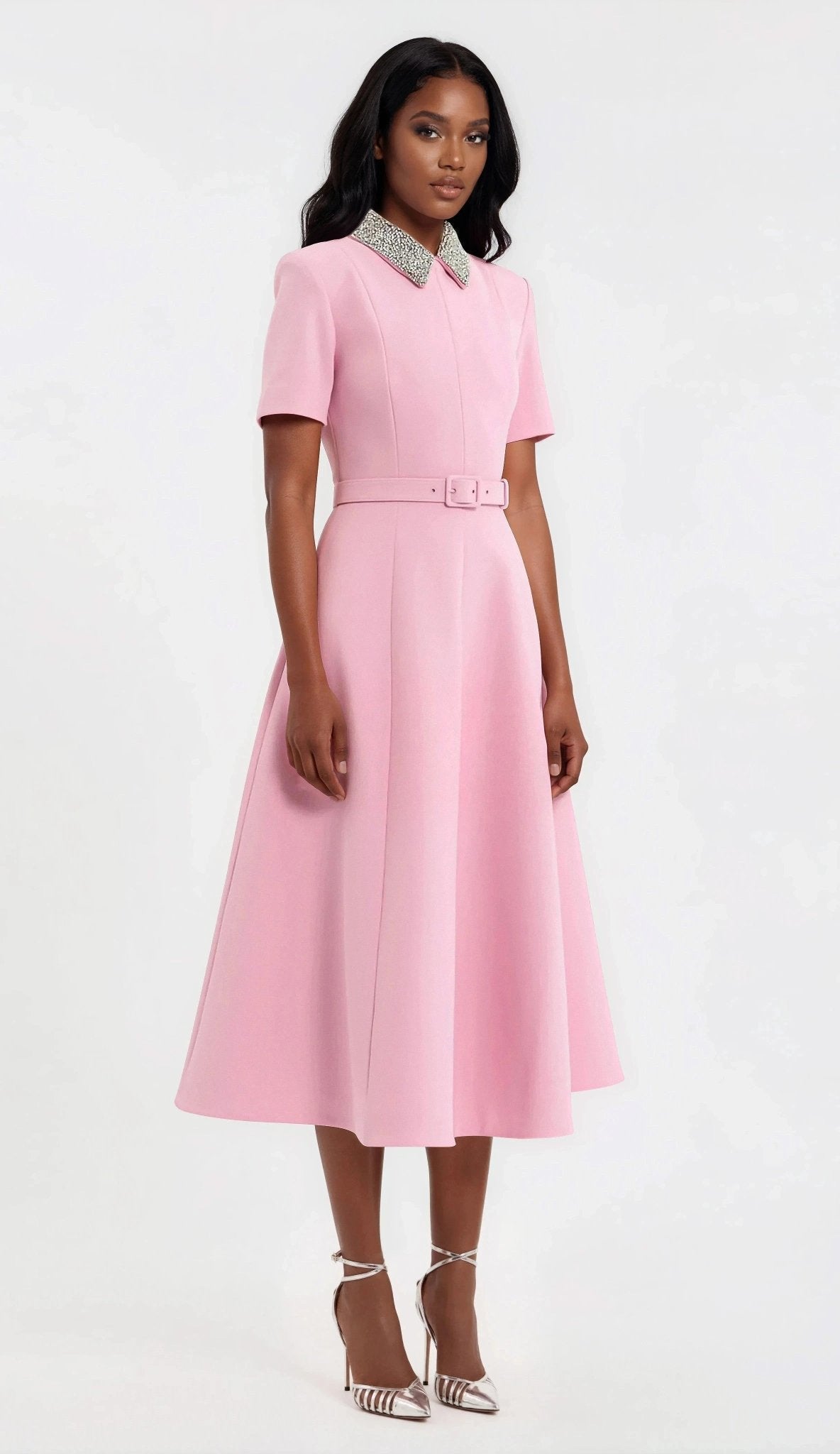 Xena S/S Midi – Pink XO, Tina
