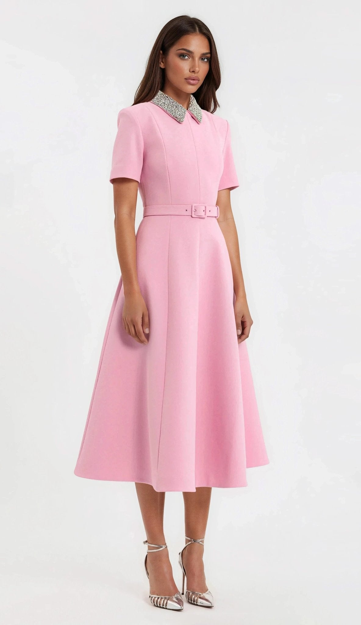 Xena S/S Midi – Pink XO, Tina
