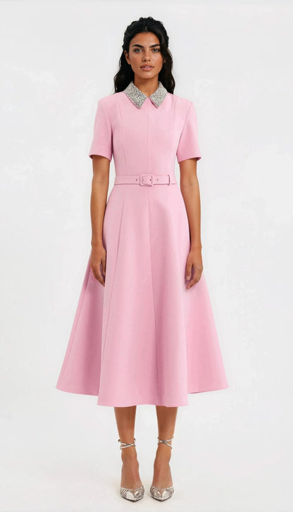 Xena S/S Midi – Pink XO, Tina