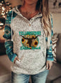 Hooded Long Sleeve Sweater for Women