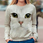 Animal Print Casual Long-Sleeved T-Shirt - 6 Colors