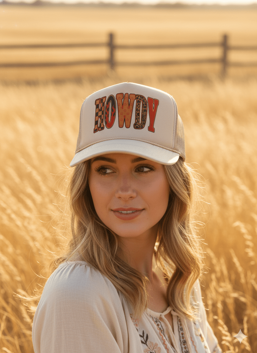 Y'alternative Howdy Trucker Hat Wild Junkie