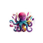 Yarnctopus Sticker – Bubble-Free Sticker for Makers, Crafters & Yarn Addicts