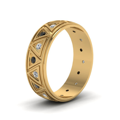 Inverse Triangle Band Fascinating Diamonds