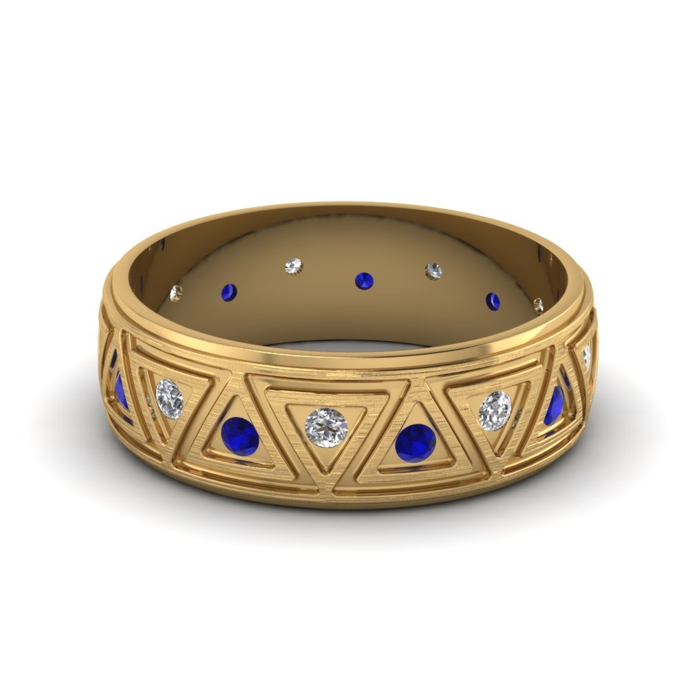 Inverse Triangle Band Fascinating Diamonds