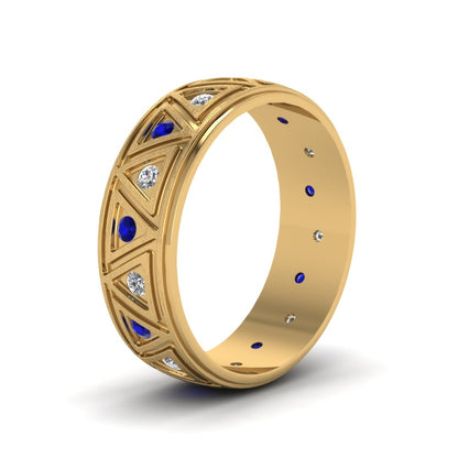 Inverse Triangle Band Fascinating Diamonds