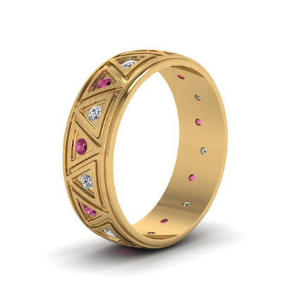 Inverse Triangle Band Fascinating Diamonds