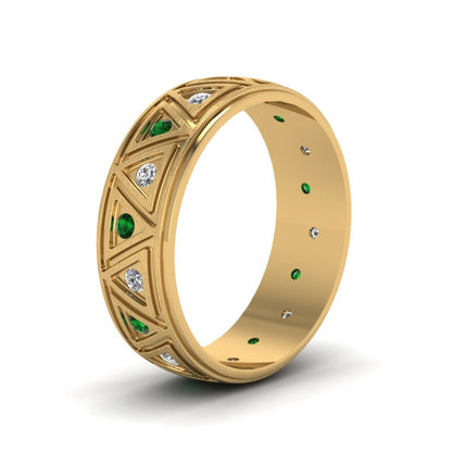 Inverse Triangle Band Fascinating Diamonds