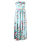 Trendy Printed Strapless Maxi Dress for Women