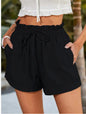 Minimalist Women's Drawstring Shorts with Pockets