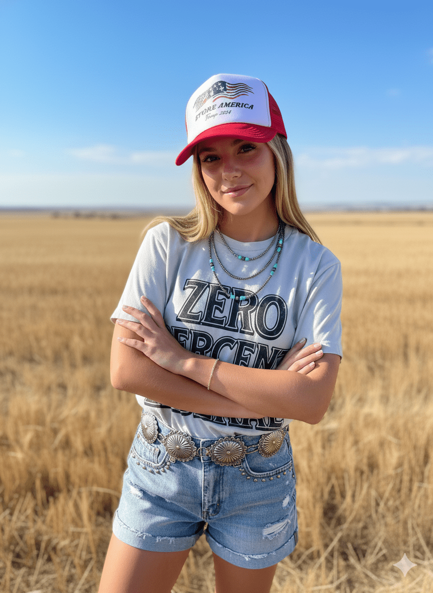 Zero Percent Liberal Graphic Tee Wild Junkie
