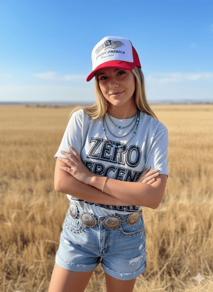 Zero Percent Liberal Graphic Tee Wild Junkie