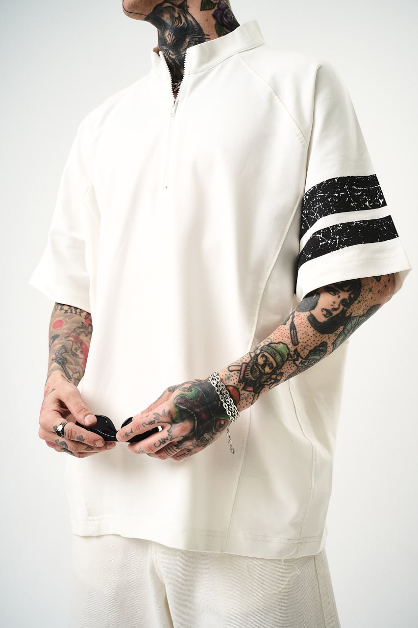 Men's Oversize 'ZONE OFFENSE 84' Graphic T-Shirt - Streetwear Football Tee Withinblack