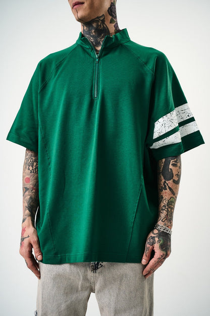 Men's Oversize 'ZONE OFFENSE 84' Graphic T-Shirt - Streetwear Football Tee Withinblack