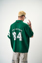 Men's Oversize 'ZONE OFFENSE 84' Graphic T-Shirt - Streetwear Football Tee Withinblack